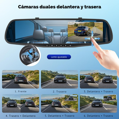 Camara Retrovisor con Trasera y Delantera.