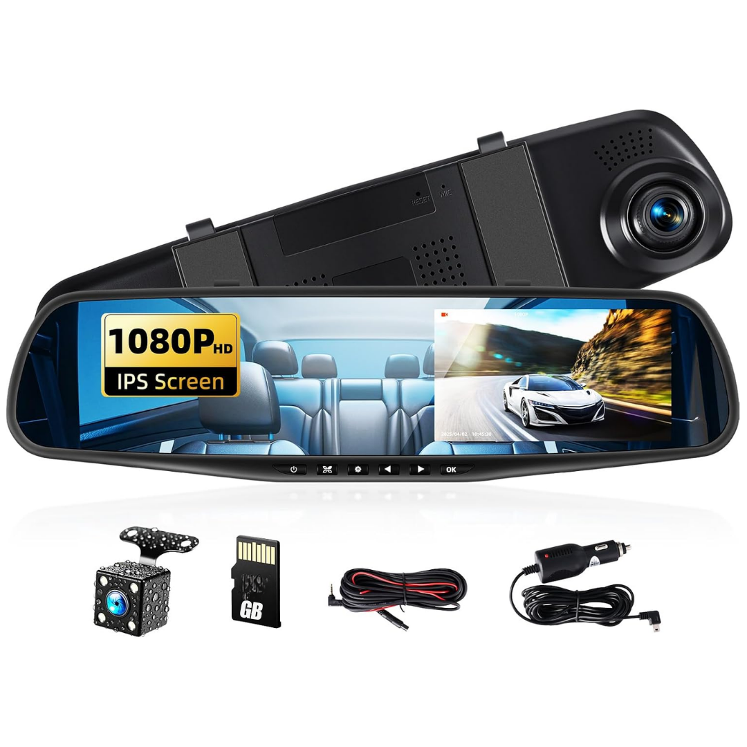Camara Retrovisor con Trasera y Delantera.