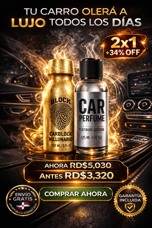2x1 AUTO PERFUME